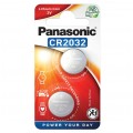 Bateria litowa pastylka CR2032 3V Panasonic BLISTER 2szt.