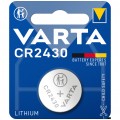 Bateria litowa pastylka CR2430 3V VARTA Lithium BLISTER 1szt.