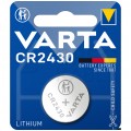 Bateria litowa pastylka CR2430 3V VARTA Lithium BLISTER 1szt.