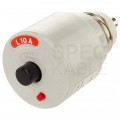 Bezpiecznik automatyczny L 10A wkręcany E27 (230/400V AC / 220V DC) Kontakt-Simon GHS101