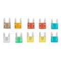 Bezpieczniki samochodowe MINI 5A-30A, STANDARD 5A-30A i MAXI 20A-100A Komplet 88szt NEO 11-993