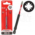 Bit udarowy do wkrętarki PZ1 90mm 1/4" HEX Shockwave MILWAUKEE