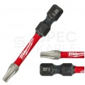 Bit udarowy do wkrętarki TORX TX20 50mm 1/4" HEX Shockwave MILWAUKEE