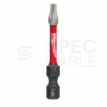 Bit udarowy do wkrętarki TORX TX20 50mm 1/4" HEX Shockwave MILWAUKEE