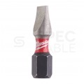 Bit udarowy SL 1,2x6,5mm 25mm 1/4" SHOCKWAVE do wkrętarki 2szt MILWAUKEE