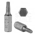 Bity do wkrętarki TORX TX15 25mm 1/4" HEX KLIMAS 2szt