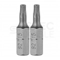 Bity do wkrętarki TORX TX15 25mm 1/4" HEX KLIMAS 2szt