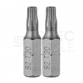 Bity do wkrętarki TORX TX20 25mm 1/4" HEX KLIMAS 2szt