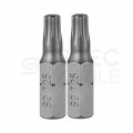 Bity do wkrętarki TORX TX25 25mm 1/4" HEX KLIMAS 2szt