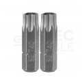 Bity do wkrętarki TORX TX40 25mm 1/4" HEX KLIMAS 2szt