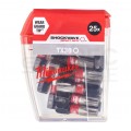 Bity udarowe do wkrętarki TORX TX30 25mm 1/4" SHOCKWAVE 25szt MILWAUKEE