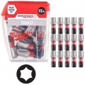 Bity udarowe do wkrętarki TORX TX50 25mm 1/4" SHOCKWAVE 15szt MILWAUKEE
