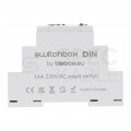 BleBox switchBox DIN Inteligentny przełącznik 1-kanałowy Wi-Fi na szynę DIN / TH35 230V SMARTHOME