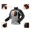 Bluza dziana ocieplana, wzmacniana tkaniną SOFTSHELL rozmiar XXXL/60 NEO 81-555-XXXL