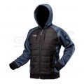 Bluza dziana ocieplana z kapturem robocza, wzmacniana tkaniną SOFTSHELL rozmiar S/48 NEO 81-556-S