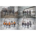 Bluza robocza z kapturem podgrzewana czarna rozmiar L MILWAUKEE M12HHBL3-0