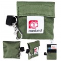 Brelok ratowniczy mini apteczka zielony MEDAID