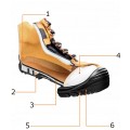 Buty trzewiki robocze bez metalu, wodoodporne S3 SRC rozmiar 43 NEO 82-124
