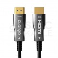 CLAROC Kabel optyczny HDMI 2.0 AOC 4K Premium High Speed Ultra HD 4K@60 75m