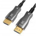 CLAROC Kabel optyczny HDMI 2.1 AOC 8K Ultra High Speed 8K@60 4K@120 10m