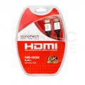 CONOTECH Kabel HDMI 2.1 8K Ultra High Speed 8K@60 4K@120 2m