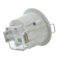 Czujnik ruchu automatyczny PIR, detektor podtynkowy okrągły 1200W 230V 360st. IP65 o zasięgu działania do 6m biały ORNO