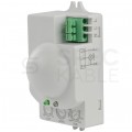 Czujnik ruchu mikrofalowy radarowy, detektor natynkowy 1200W 230V 360st. o zasięgu działania 1-8m biały ORNO