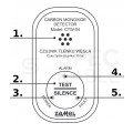 Czujnik tlenku wegla CO z wbudowaną baterią ZAMEL CTW-04