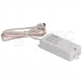 Czujnik zbliżeniowy automatyczny, włącznik bezdotykowy detektor natynkowy 500W 230V 5A o zasięgu działania 5-6 cm biały ORNO