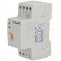 Czujnik zmierzchowy automatyczny natynkowy regulowany z zewnętrznym sensorem / sondą 3000W 230V IP65 na szynę DIN TH35 ORNO OR-CR-219