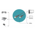 DIGITUS Kabel drukarkowy USB 2.0 A / B (wtyk / wtyk) czarny 1,8m
