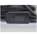 DIGITUS Kabel przedłużacz aktywny USB 2.0 A (wtyk / gniazdo) czarny 10m ze wzmacniaczem