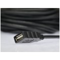 DIGITUS Kabel przedłużacz aktywny USB 2.0 A (wtyk / gniazdo) czarny 10m ze wzmacniaczem