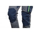 Długie spodnie monterskie PREMIUM 4 Way Stretch robocze z paskiem rozmiar L/52 NEO 81-231-L