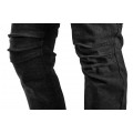 Długie spodnie monterskie, robocze 5-kieszeniowe DENIM jeansowe czarne rozmiar M/50 NEO 81-233-M