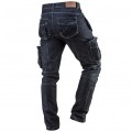 Długie spodnie monterskie, robocze 5-kieszeniowe DENIM jeansowe rozmiar M/50 NEO 81-229-M