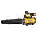 Dmuchawa akumulatorowa, wentylator osiowy, silnik bezszczotkowy 54V XR FLEXVOLT + 1x akumulator Li-Ion XR FLEXVOLT 9.0Ah (w zestawie z ładowarką) 258km/h DCMBL777X1 DeWALT