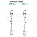 Dodatkowe Czwarte pole 63A do rozłącznika izolacyjnego GA063A LOVATO