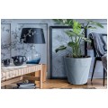 Doniczka Milly, donica antracytowa z wkładem 15L śred. 299mm x 311mm Prosperplast