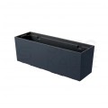 Doniczka Urbi Case, donica antracyt z wkładem 21L 580x180x190mm Prosperplast