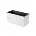 Doniczka Urbi Case, donica biała z wkładem 12L 395x185x195mm Prosperplast