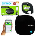 Drukarka etykiet DYMO LetraTag 200B BLUETOOTH dla domu, dzieci, home Office (LT-200B) [2172855] + taśma papierowa 12mm