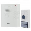 Dzwonek bezprzewodowy IP44 Essential biały Legrand