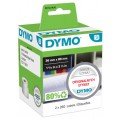 Etykiety adresowe DYMO LW 36x89mm białe papierowe [99012 / S0722400] ORYGINALNE 2 rolki x 260szt.