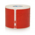 Etykiety adresowe DYMO LW 54x101mm czerwone papierowe [2133399] ORYGINALNE 1 rolka x 220szt.