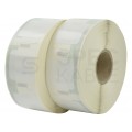 Etykiety odporne DYMO LW Durable 25x25mm białe polipropylenowe [1933083 / 2112286] ORYGINALNE 2 rolki x 850szt.