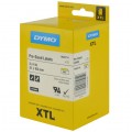 Etykiety wymiarowe DYMO XTL 51x102mm czarne na białym / nagłówek żółty [1868714] ORYGINALNE 70szt