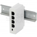 Extender 1xPoE IN 3xPoE OUT, na szynę DIN PULSAR