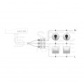 F&F Automat schodowy natynkowy 10A 0,5-10min 230V AC