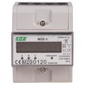 F&F Licznik zużycia energii elektrycznej MID 3-fazowy 5/80A 4-modułowy z wyświetlaczem LCD WZE-3